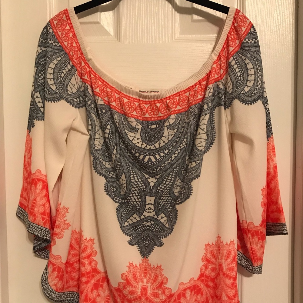 Off the shoulder!